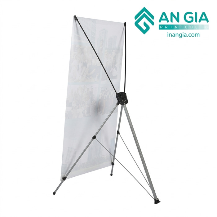 Standee X, Standee cuốn nhôm, khung sắt ngoài trời giá sỉ lẻ tốt nhất TP.HCM